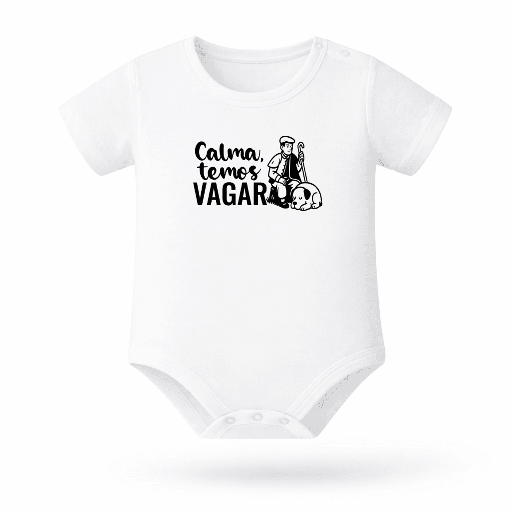 body manga curta criança alentejana