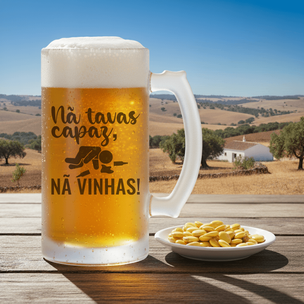 caneca com dizer alentejano