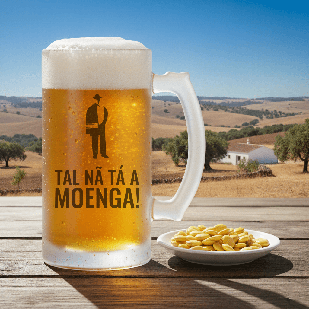 caneca com dizer alentejano