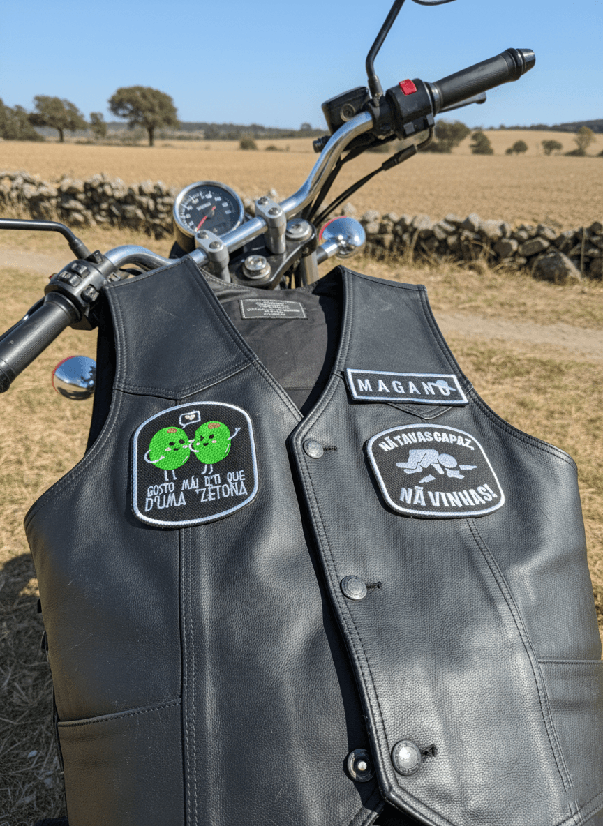 emblema com dizer alentejano