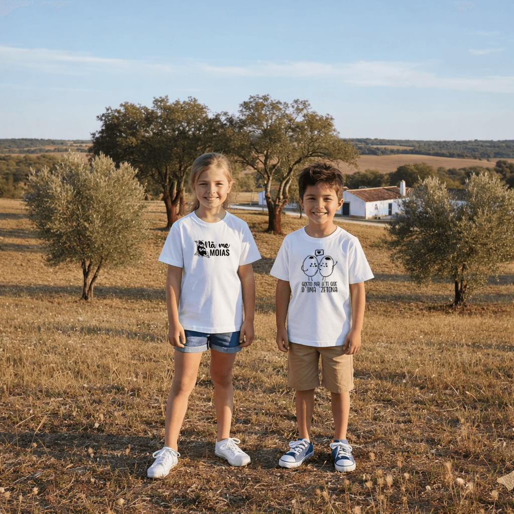 t shirt criança alentejana