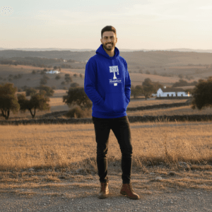 sweatshirt com capuz – design "briol d'um cabrão!"