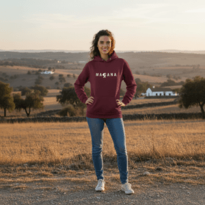 sweatshirt com capuz – design "briol d'um cabrão!"