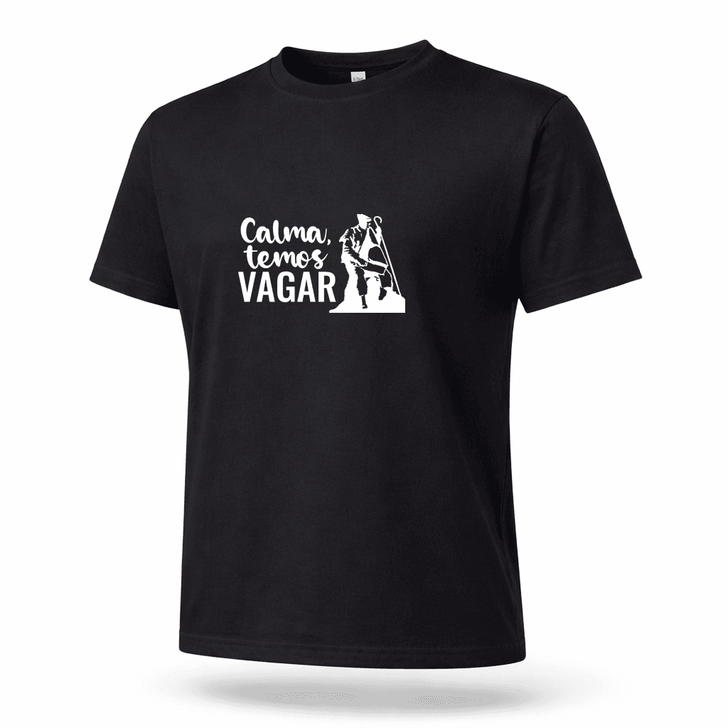 T-Shirt "Calma, temos vagar" clássica - Image 3